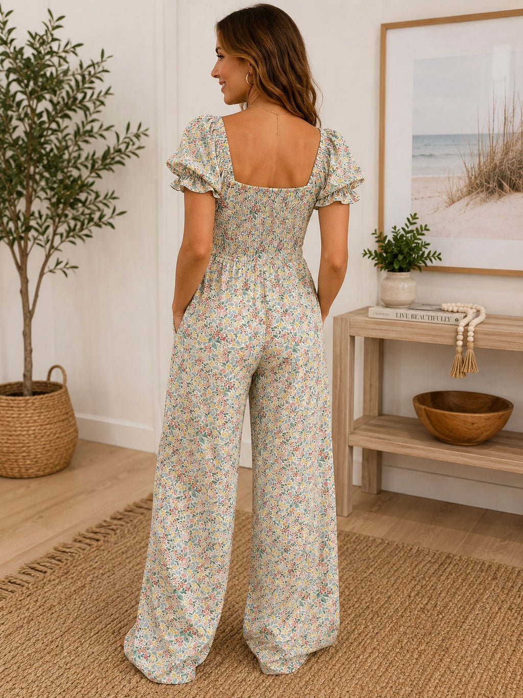 Floral Jumpsuit