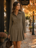 Olive Avenue Shirt Dress 🍂🌿