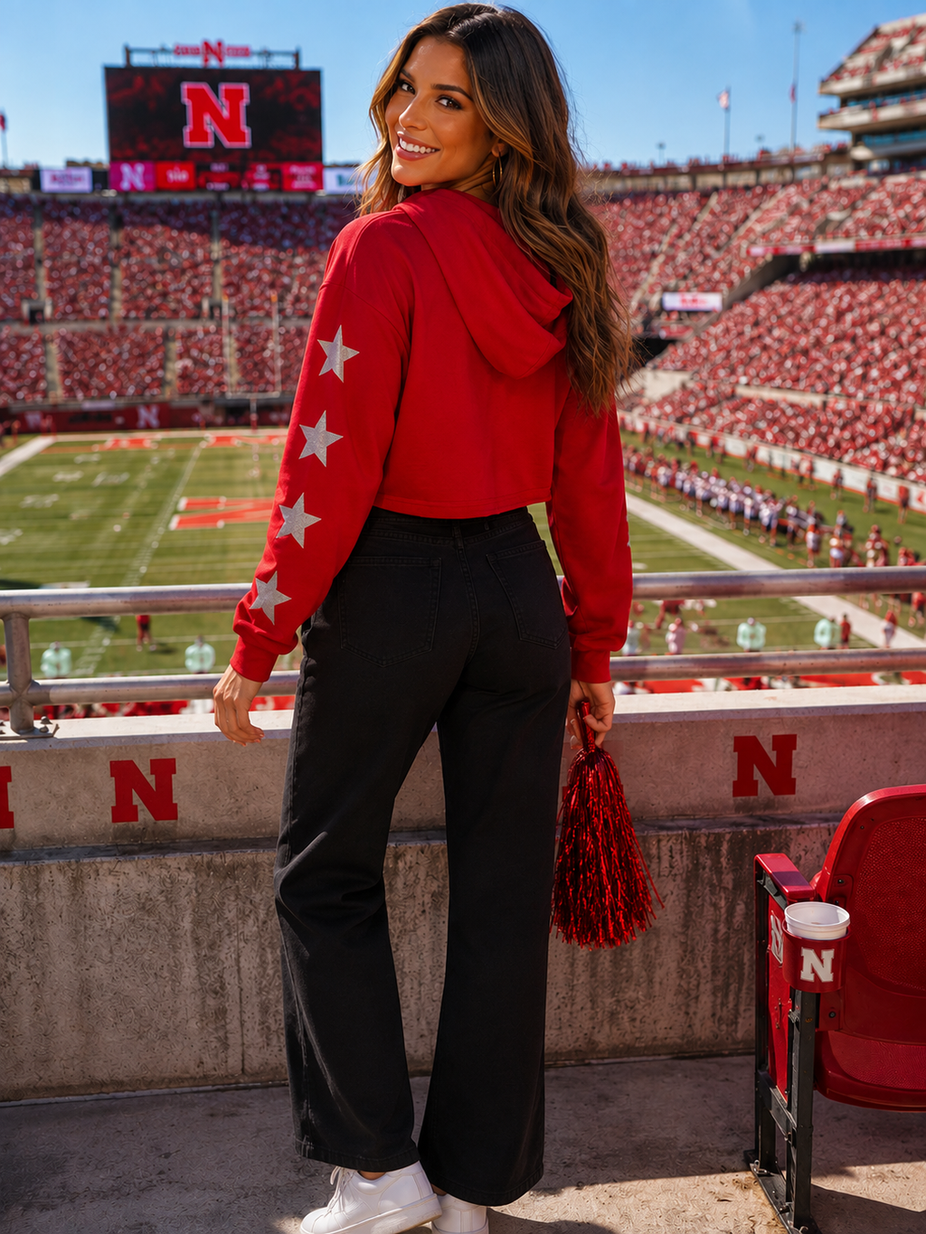 🏈 Game Day Cropped Hoodie 🏈