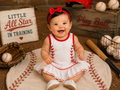 Baseball Ruffle Dress