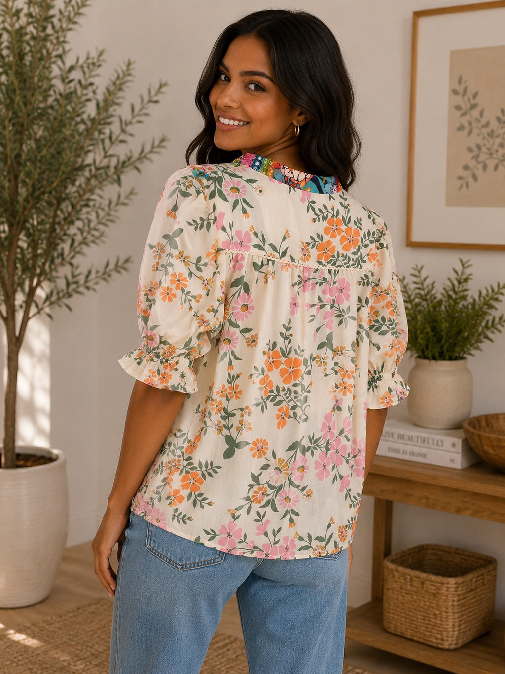 Boho Bouquet Top