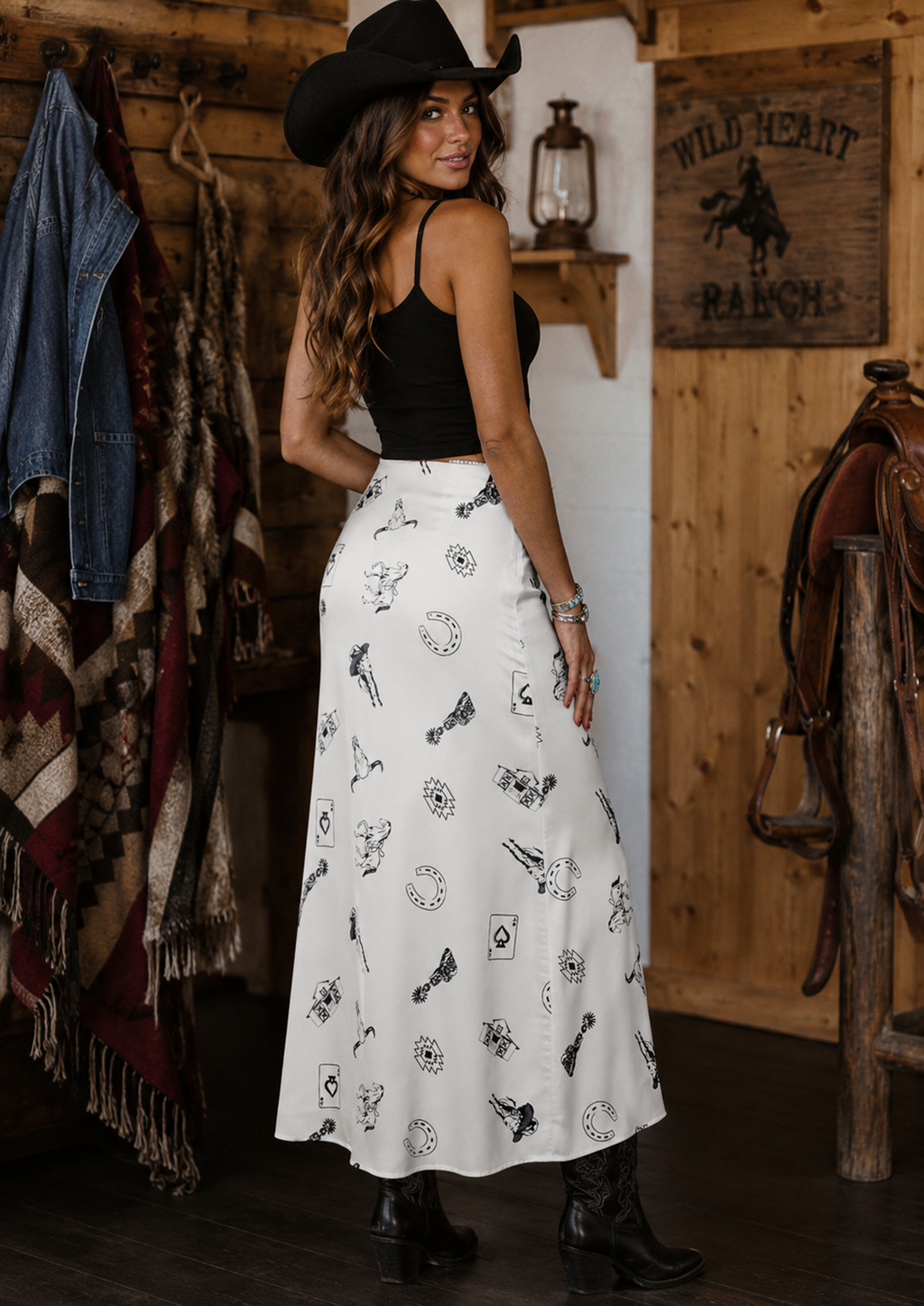 Desert Outlaw Maxi Skirt