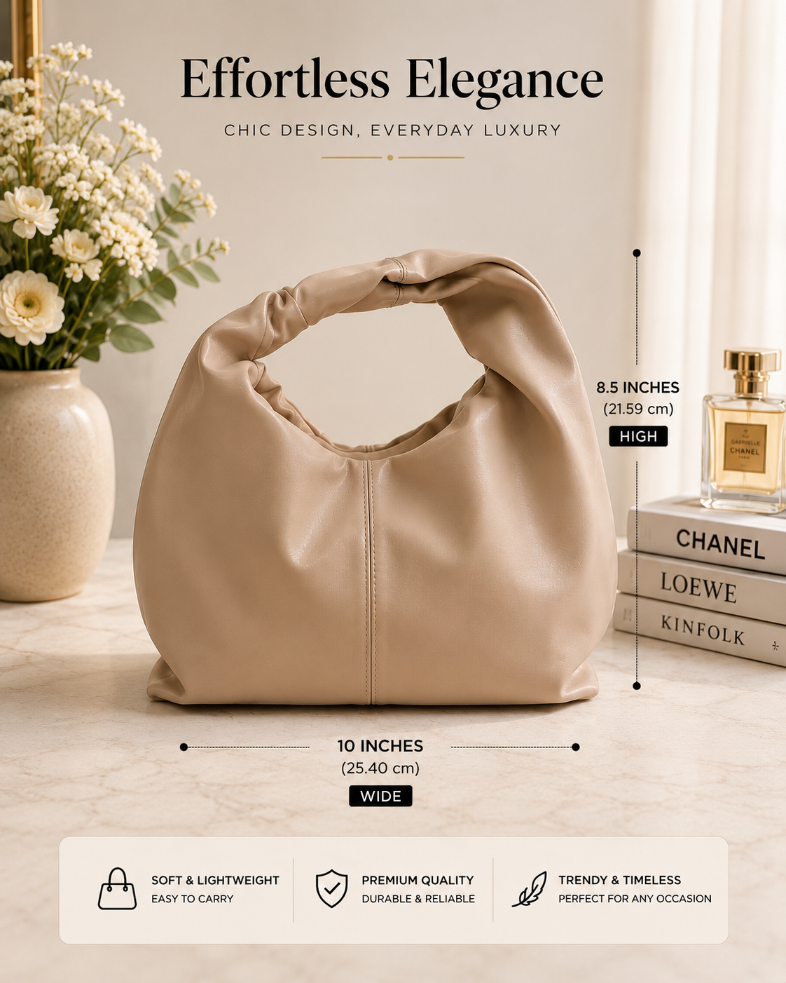 Apricot Clutch Bag