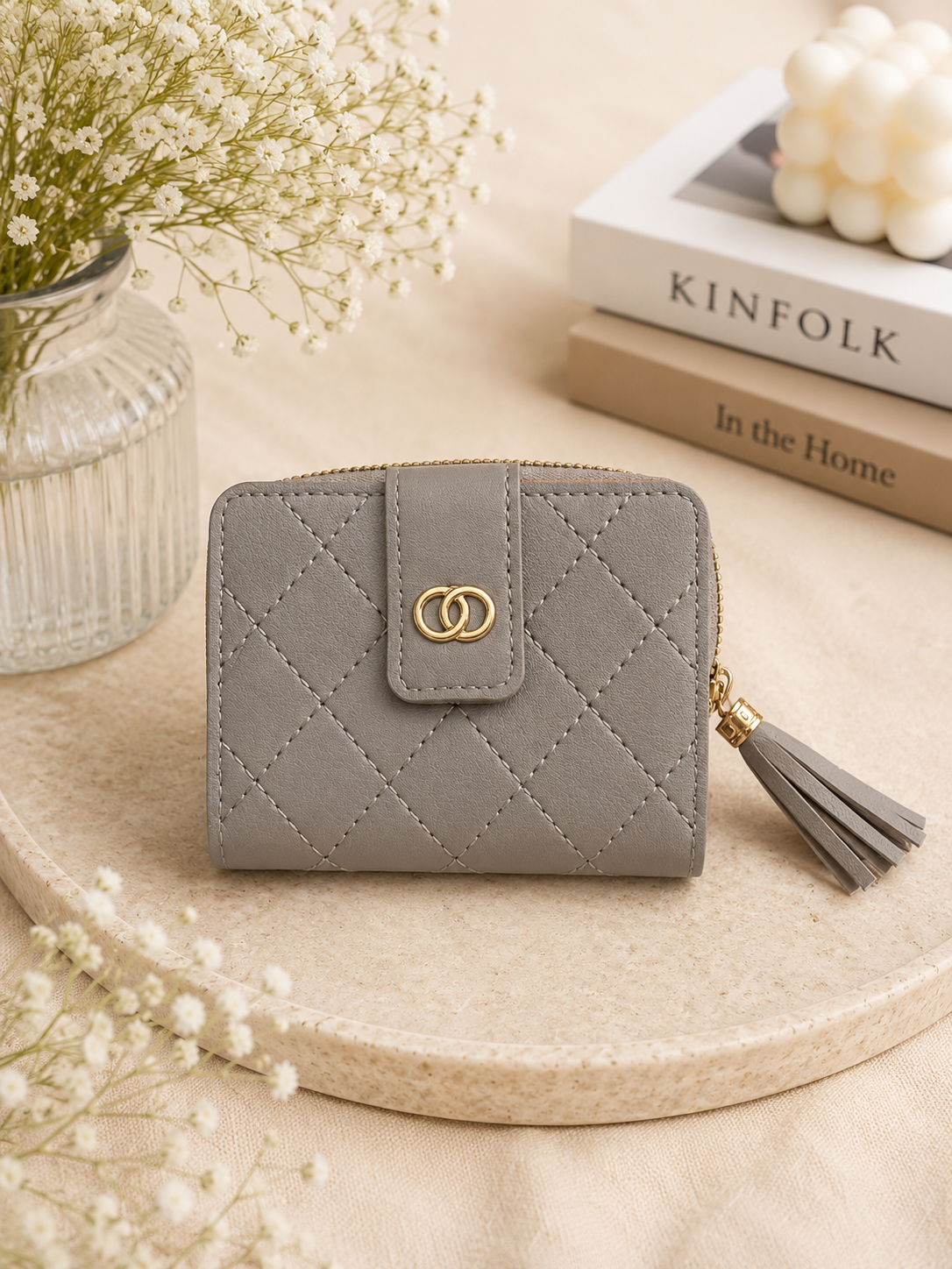 Gray Sectional Wallet