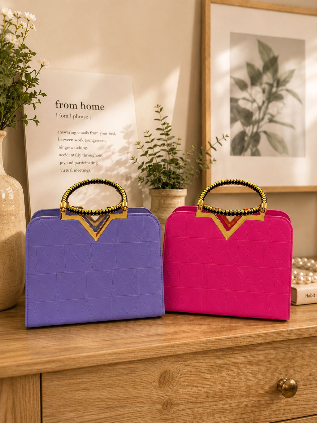 Vintage Style Hand Bag