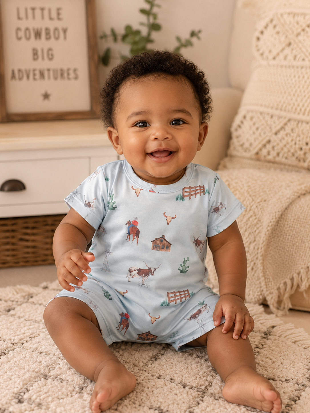 Farm Friends Romper