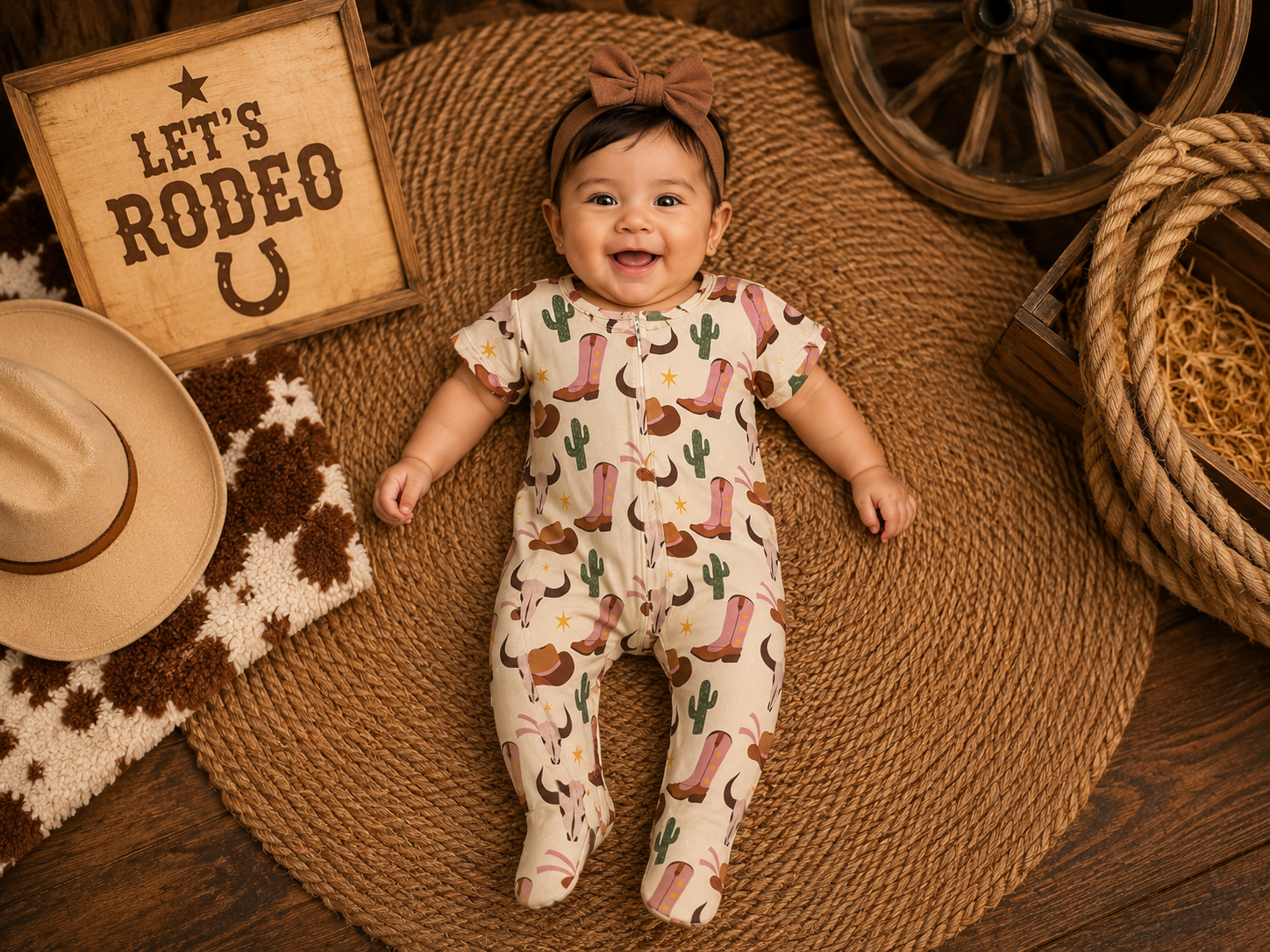 Pink Rodeo Pajamas