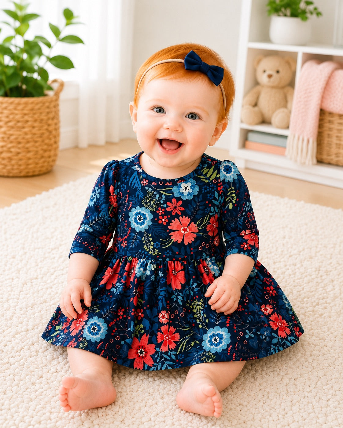 Sweet Gardenia Twirl Dress