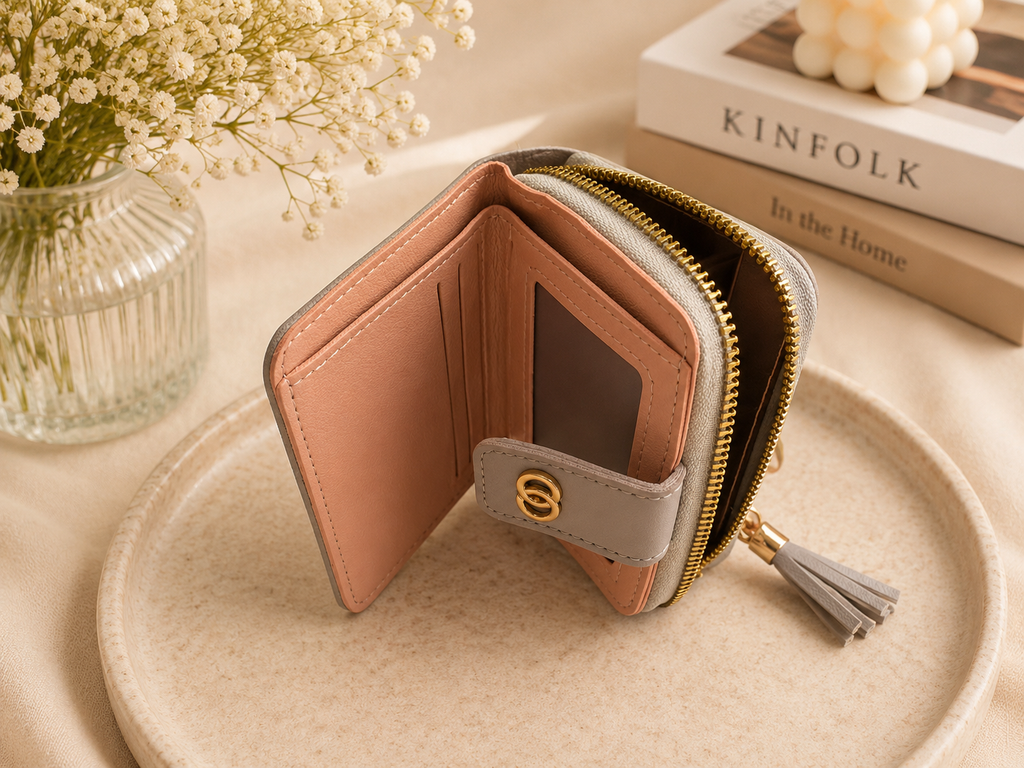 Gray Sectional Wallet