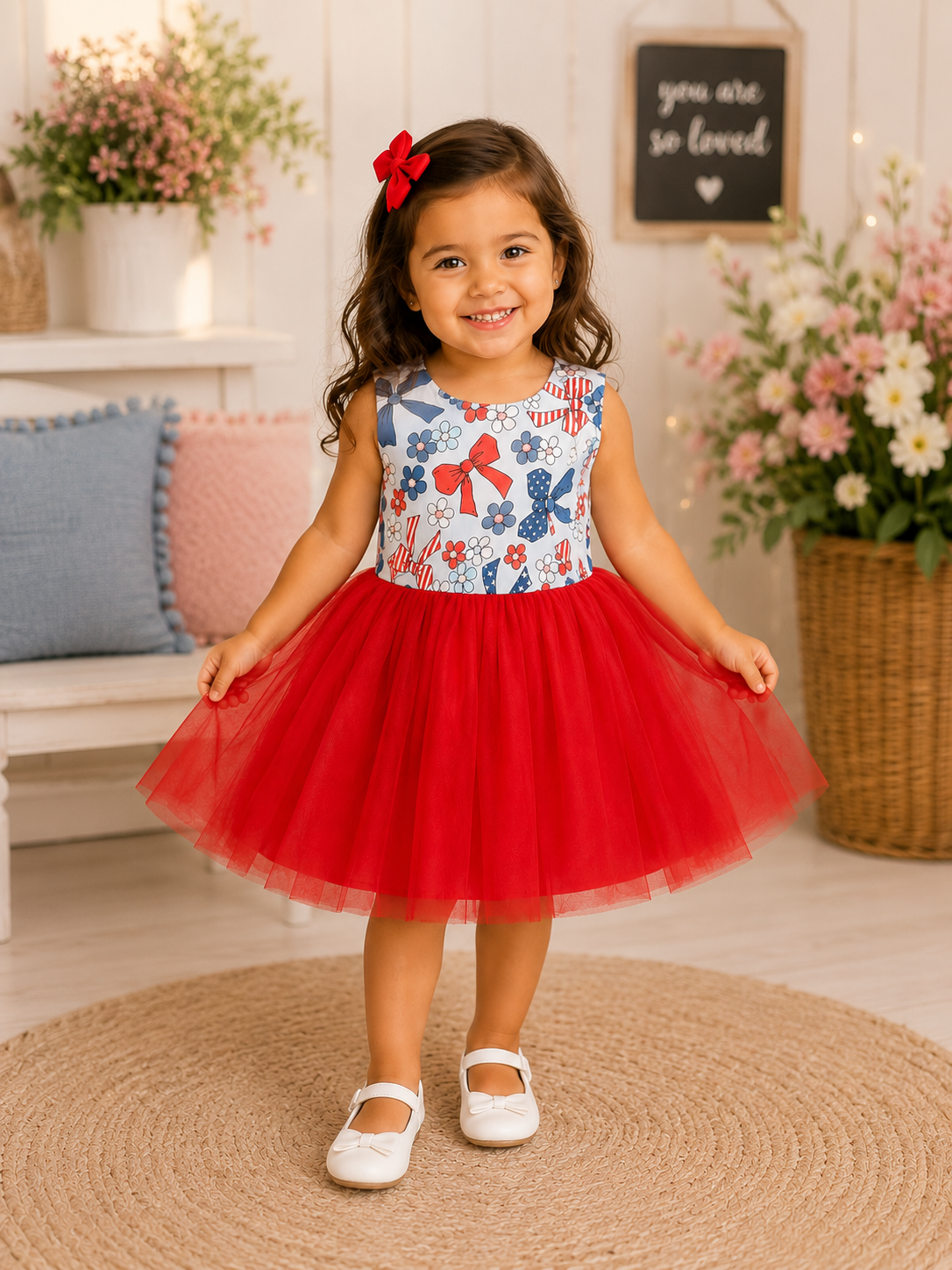 Yankee Doodle Darling Tank Tutu Dress