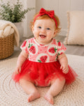 Strawberry Fields Tutu Bodysuit