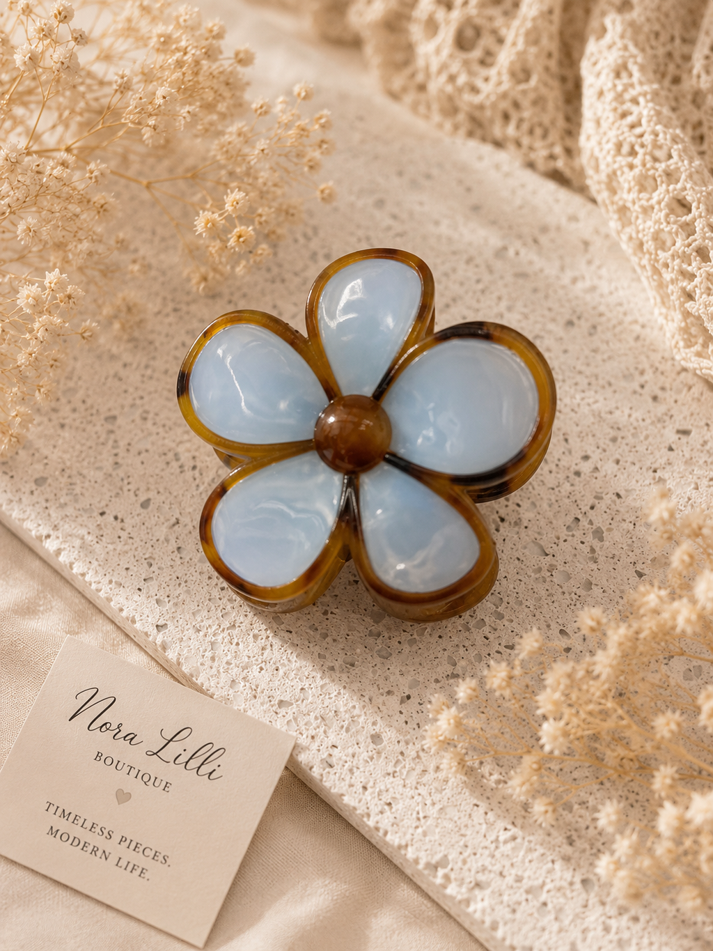 Flower Hair Claw