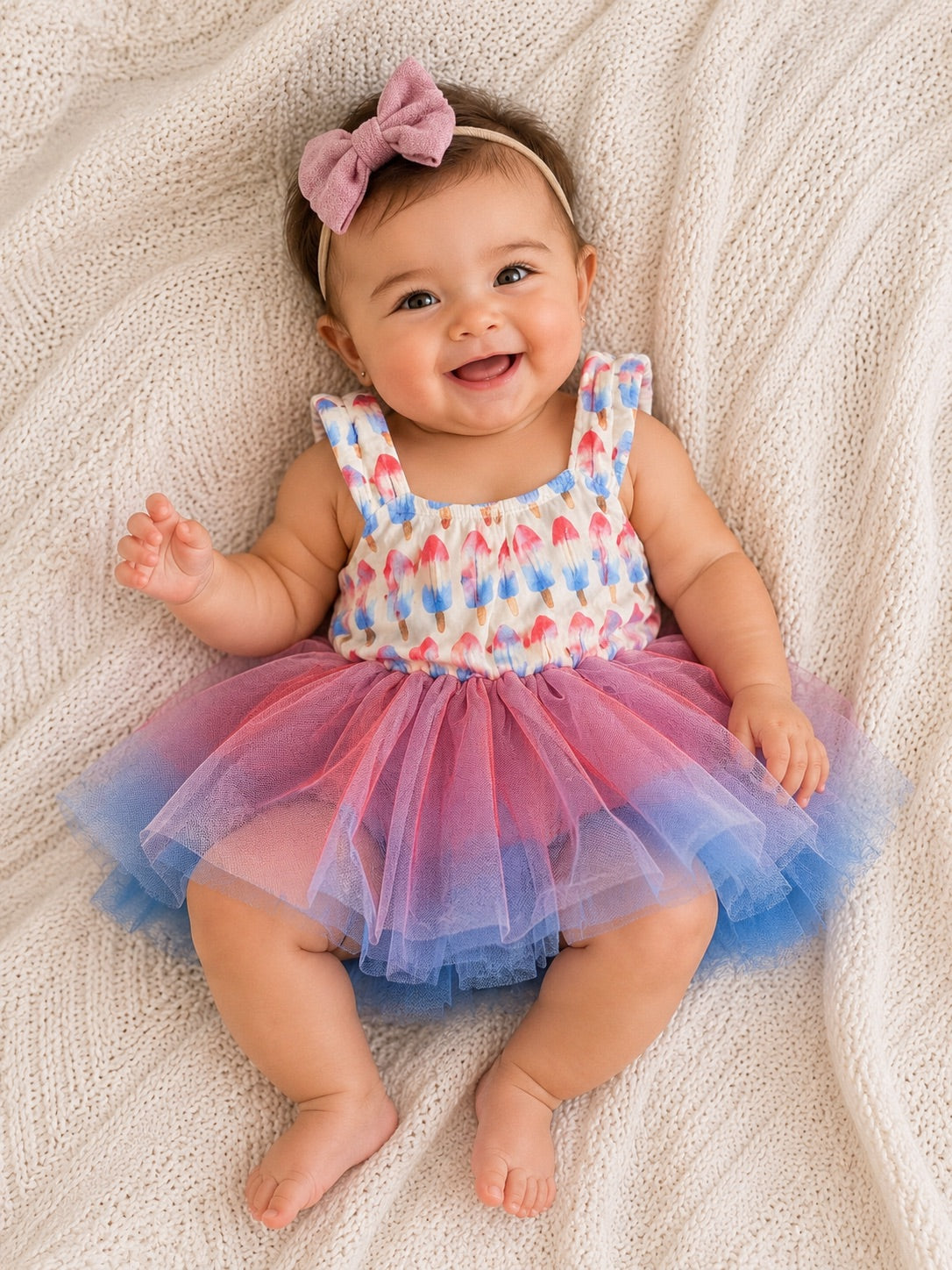 Red White and Cute TuTu Dress