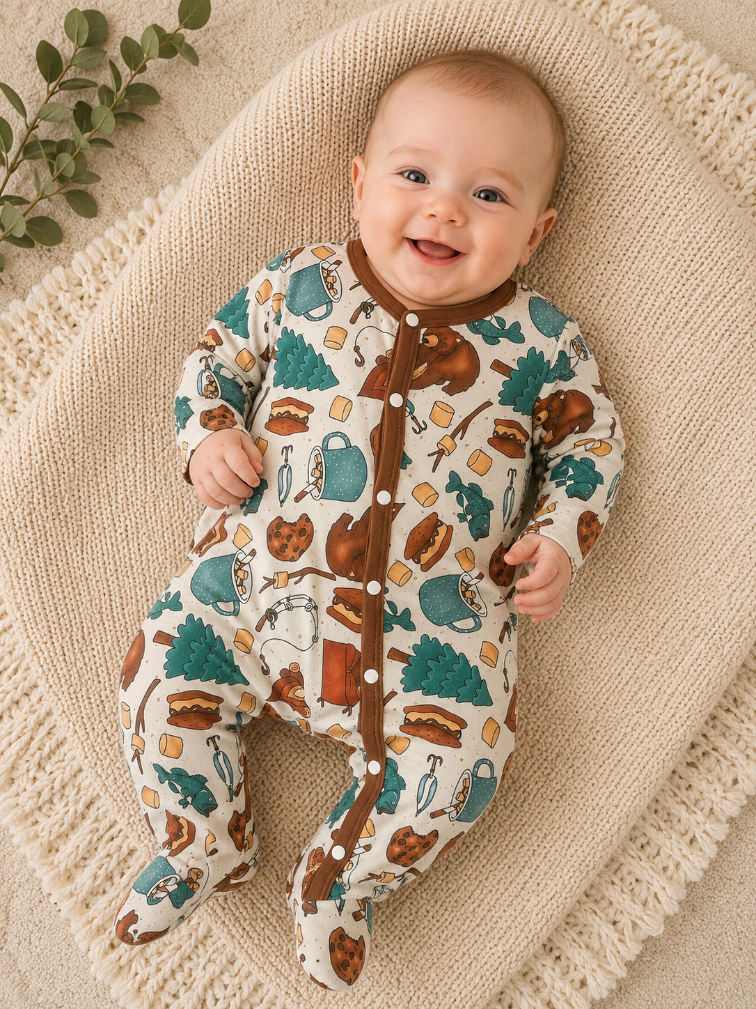Campfire Baby Pajamas