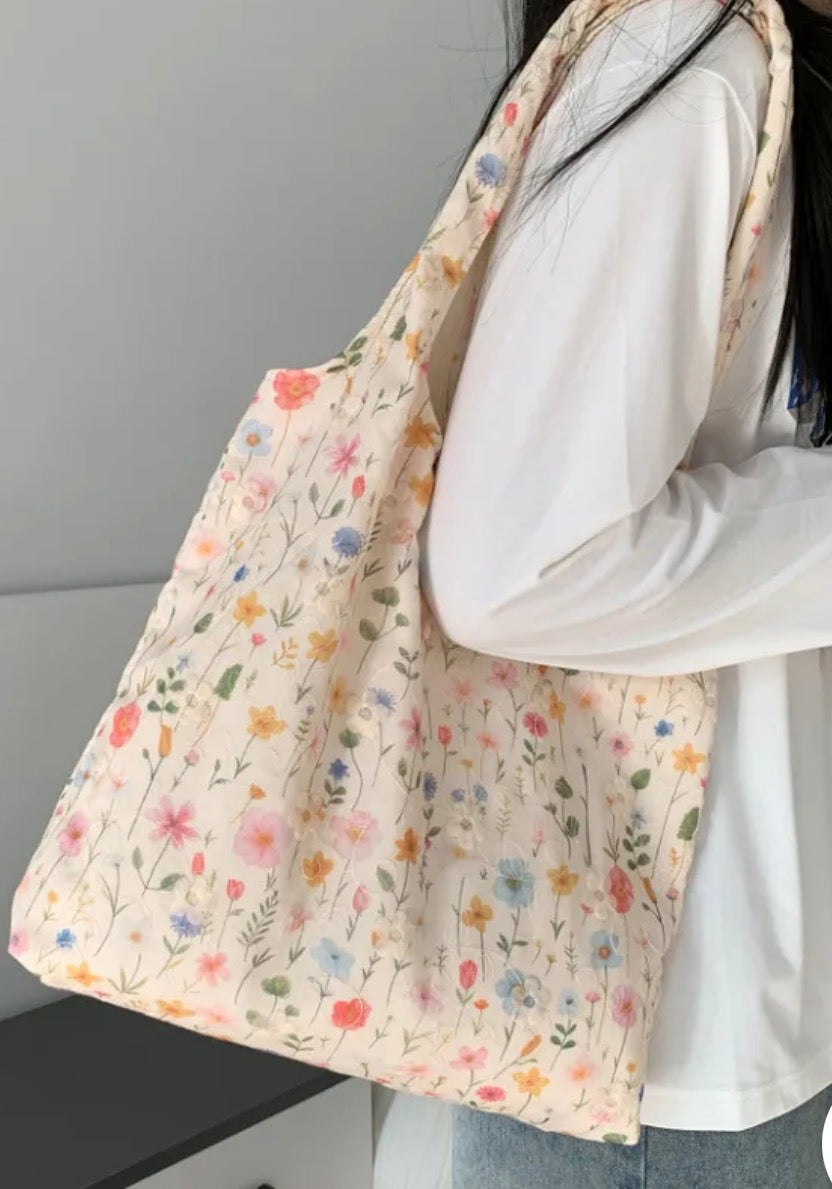 Ditsy Floral Large Tote Bag