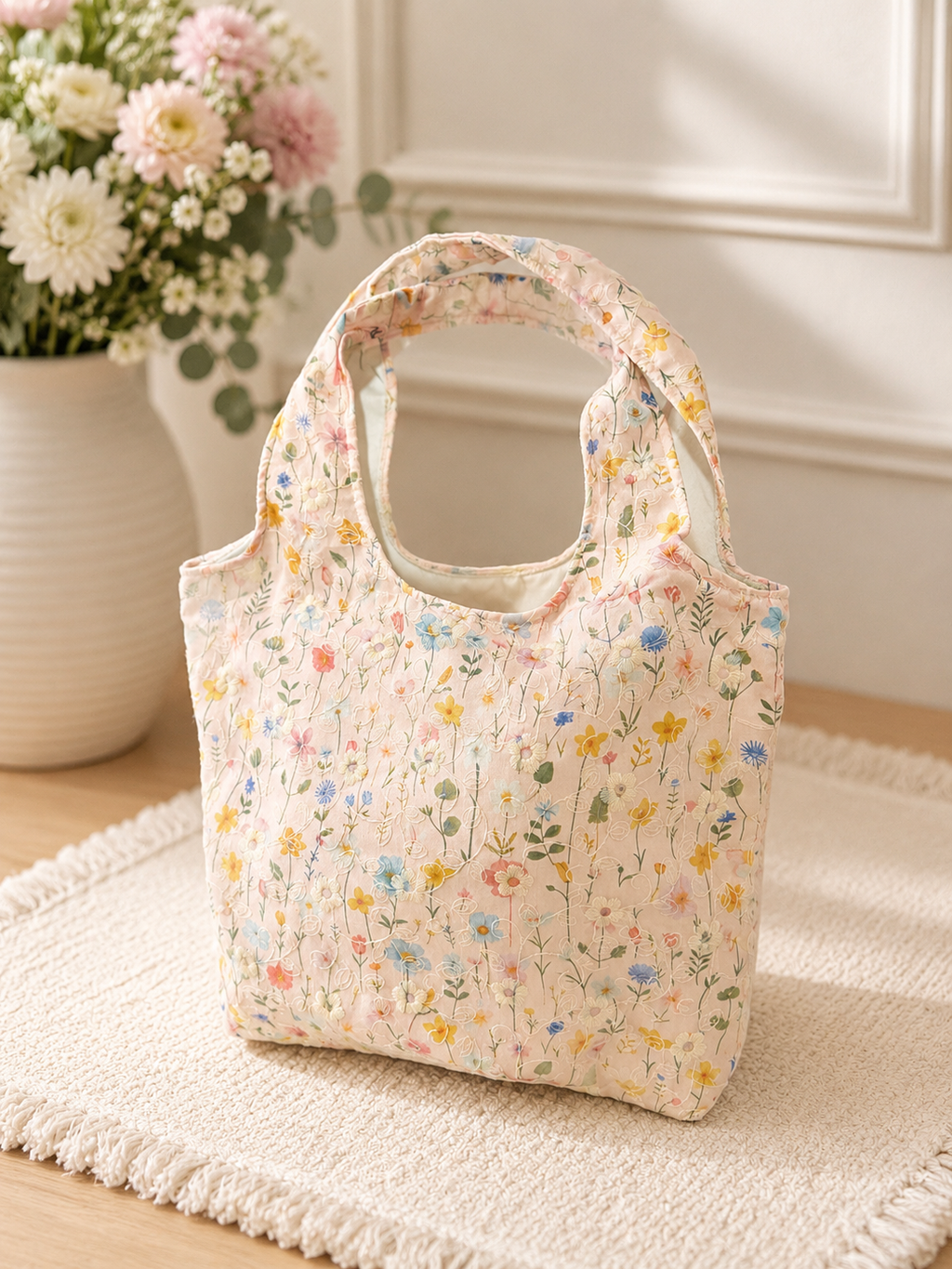 Ditsy Floral Large Tote Bag