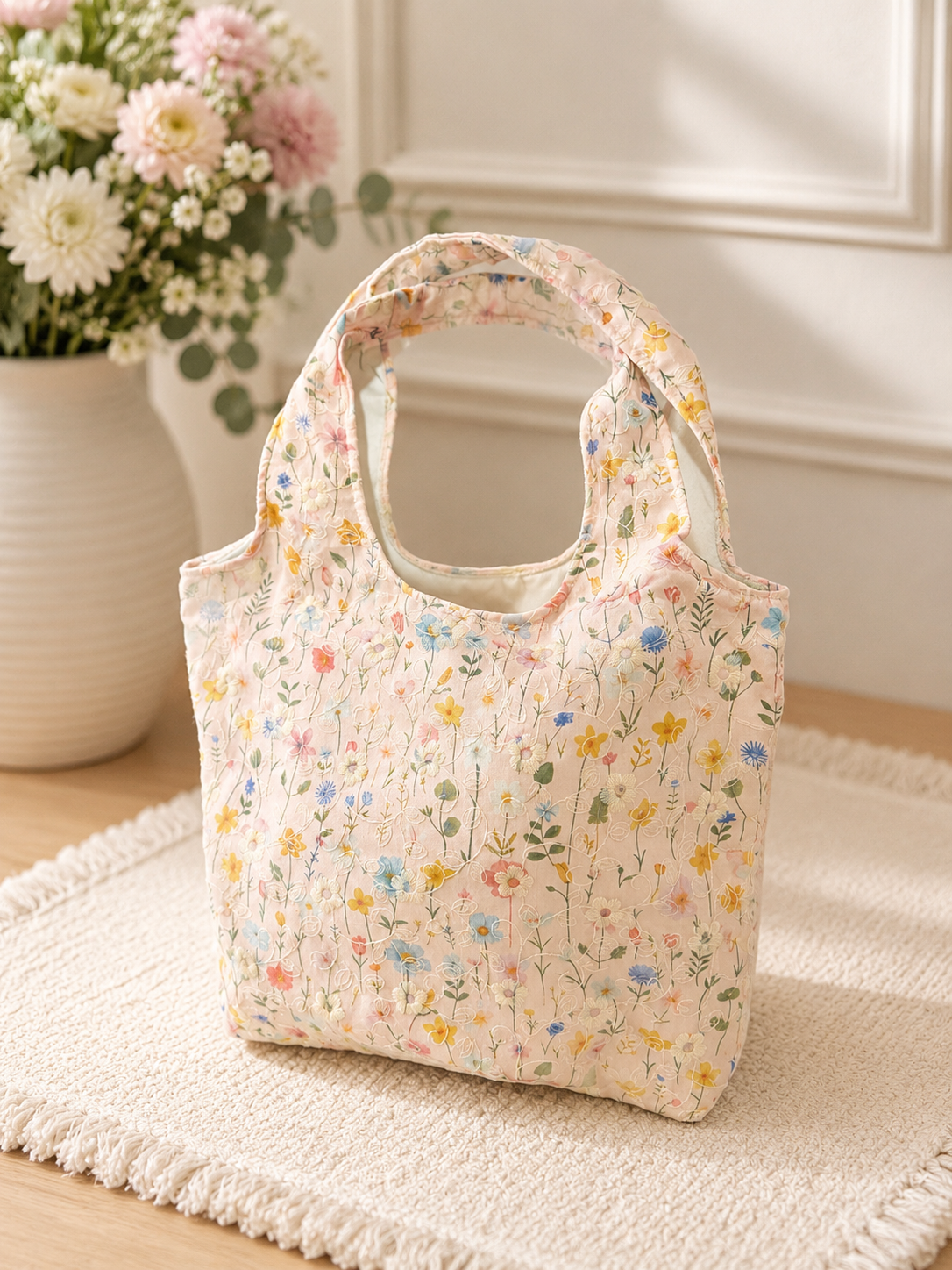 Ditsy Floral Large Tote Bag
