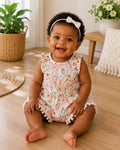 Unicorn Soirée Pom Pom Romper