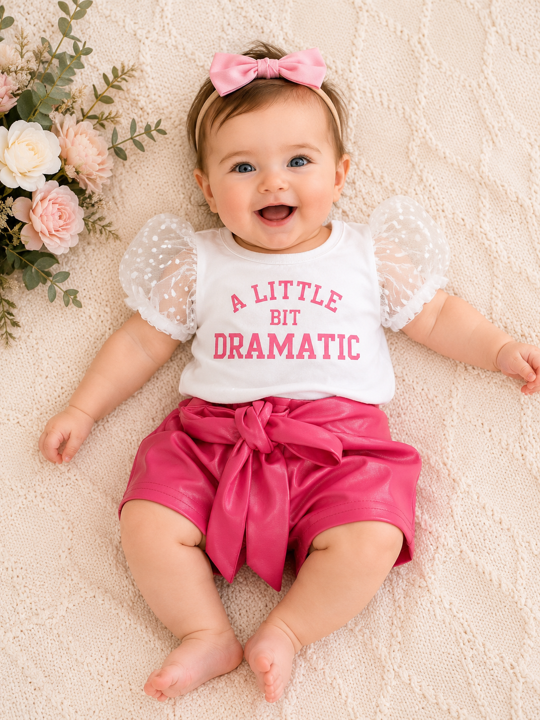 Drama Baby Girls Outfit