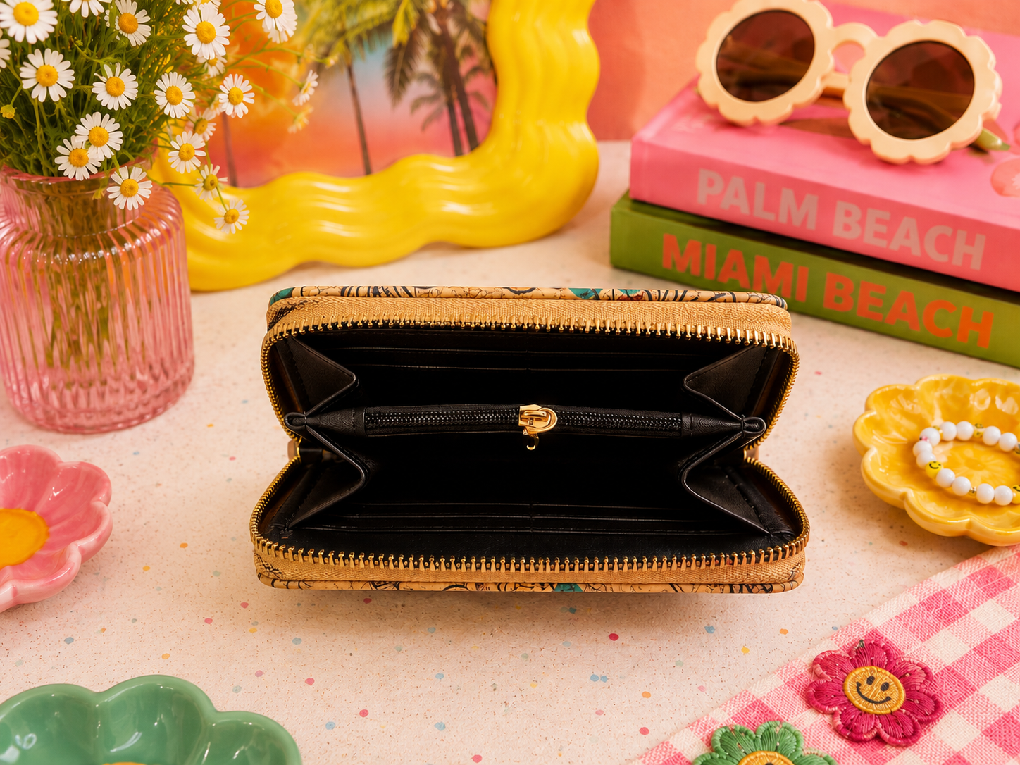 Flower Wallet Short