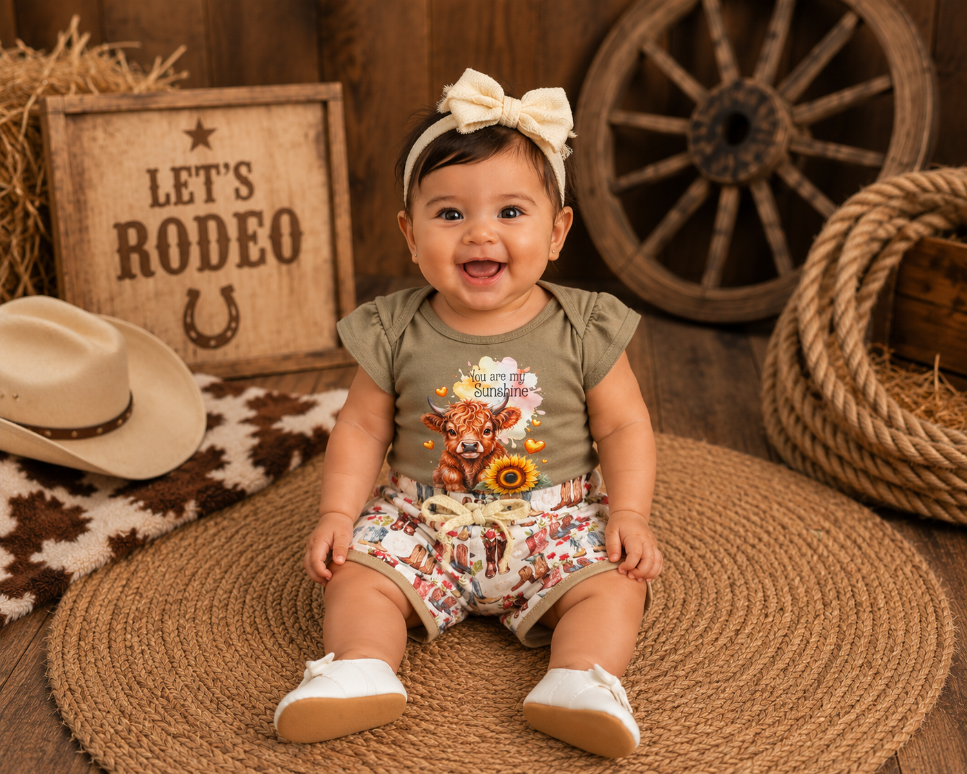 Cowgirl Short Set
