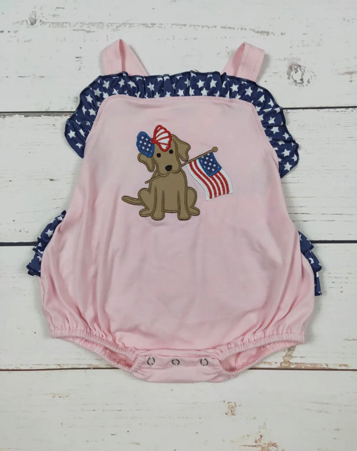 Furry American Friend Romper
