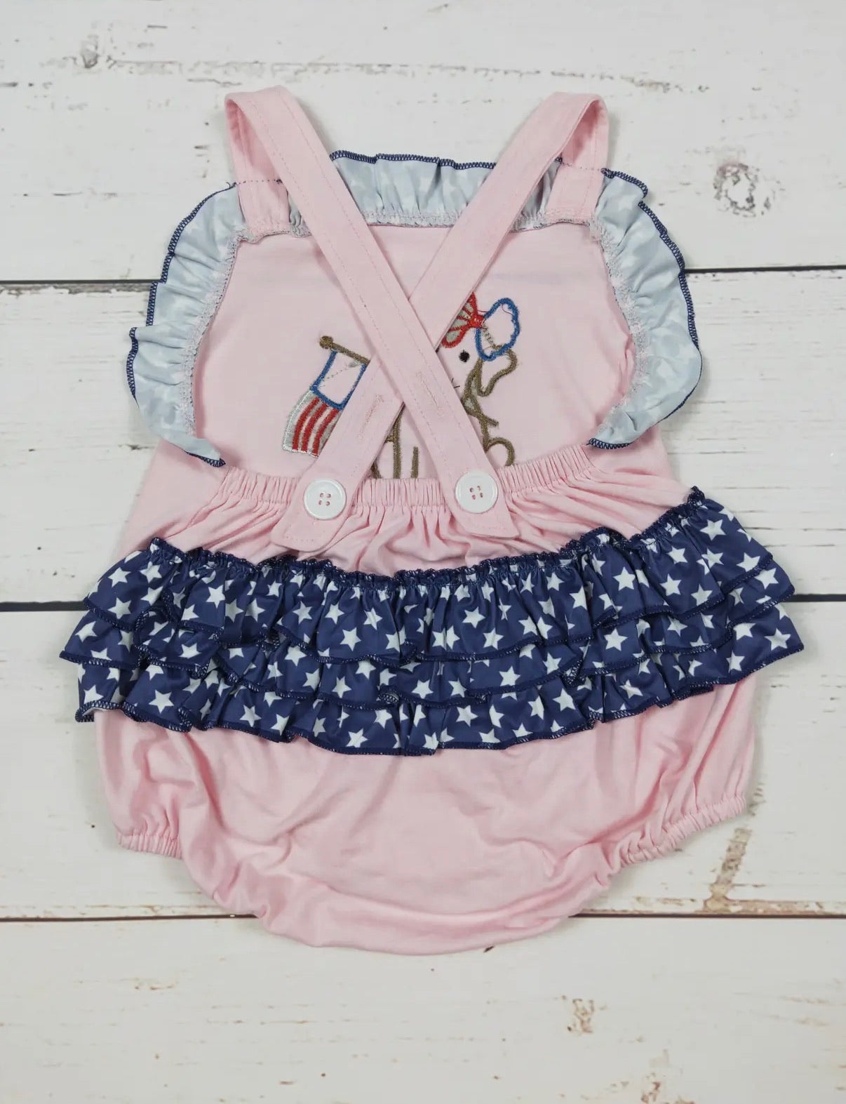 Furry American Friend Romper