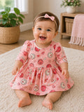 You Make Me Happy Twirl Dress