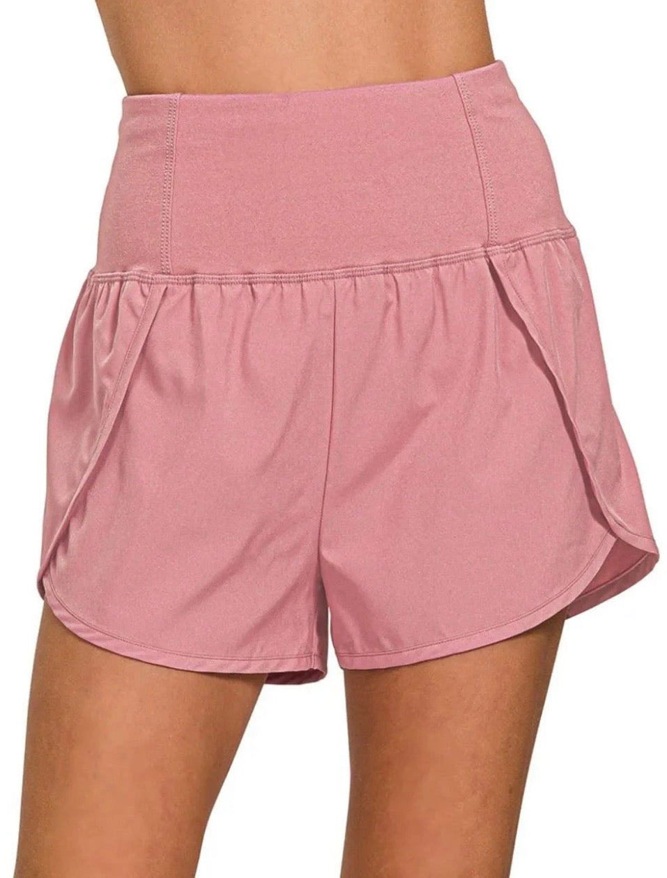 High Waist Athletic Shorts