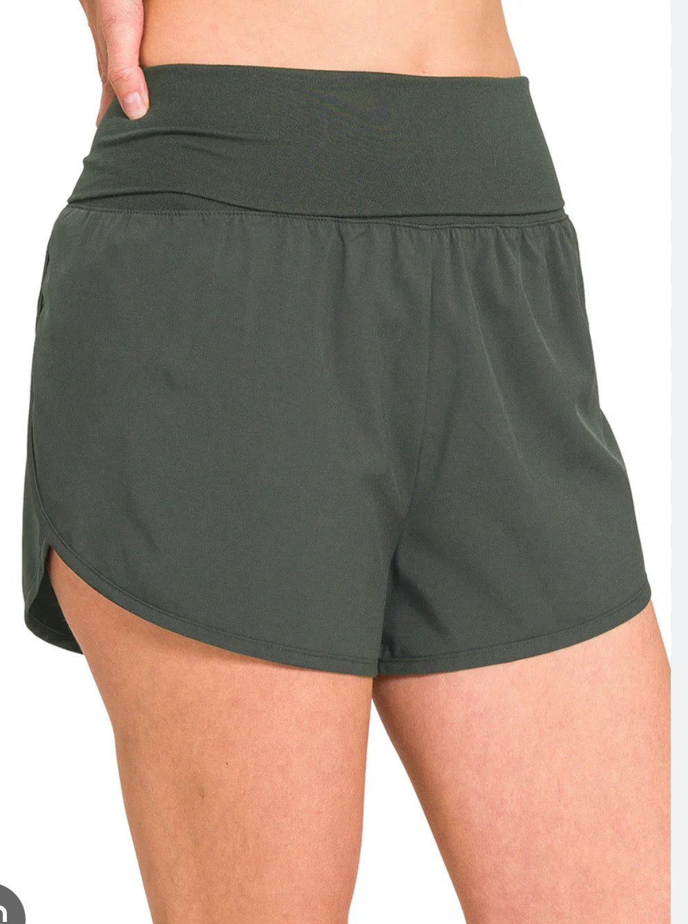 High Waist Athletic Shorts