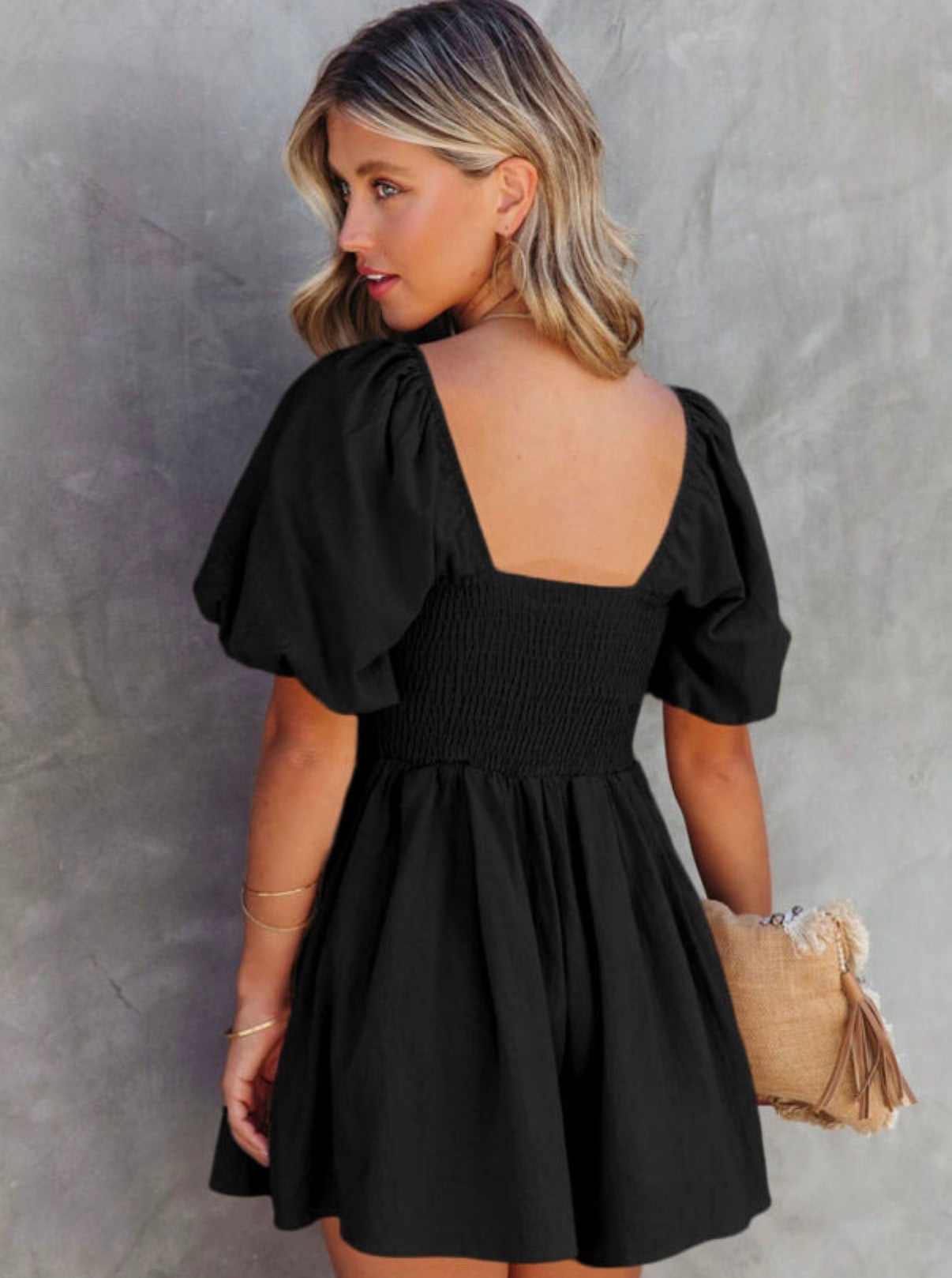 Midnight Charm Romper