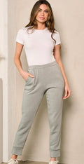 Gray Fleece Pants