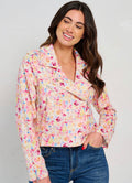Long Sleeve Floral Jacket