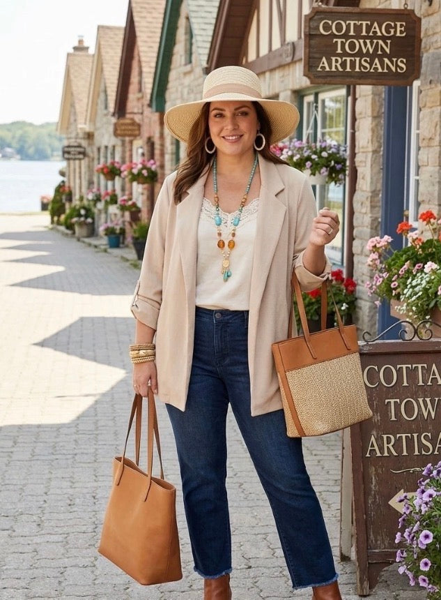 Tan BLAZER