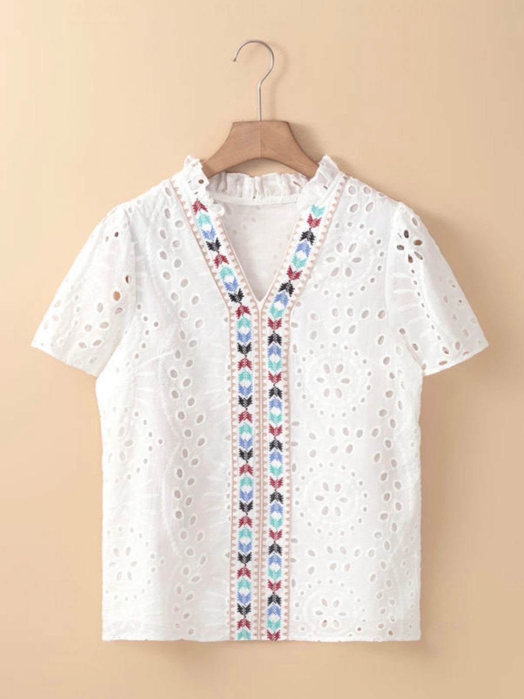 Eyelet Top