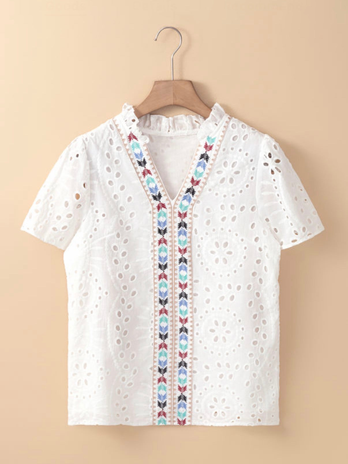 Eyelet Top