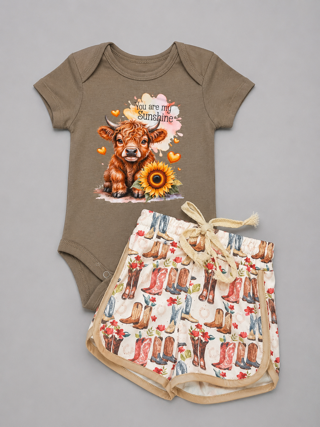 Cowgirl Short Set