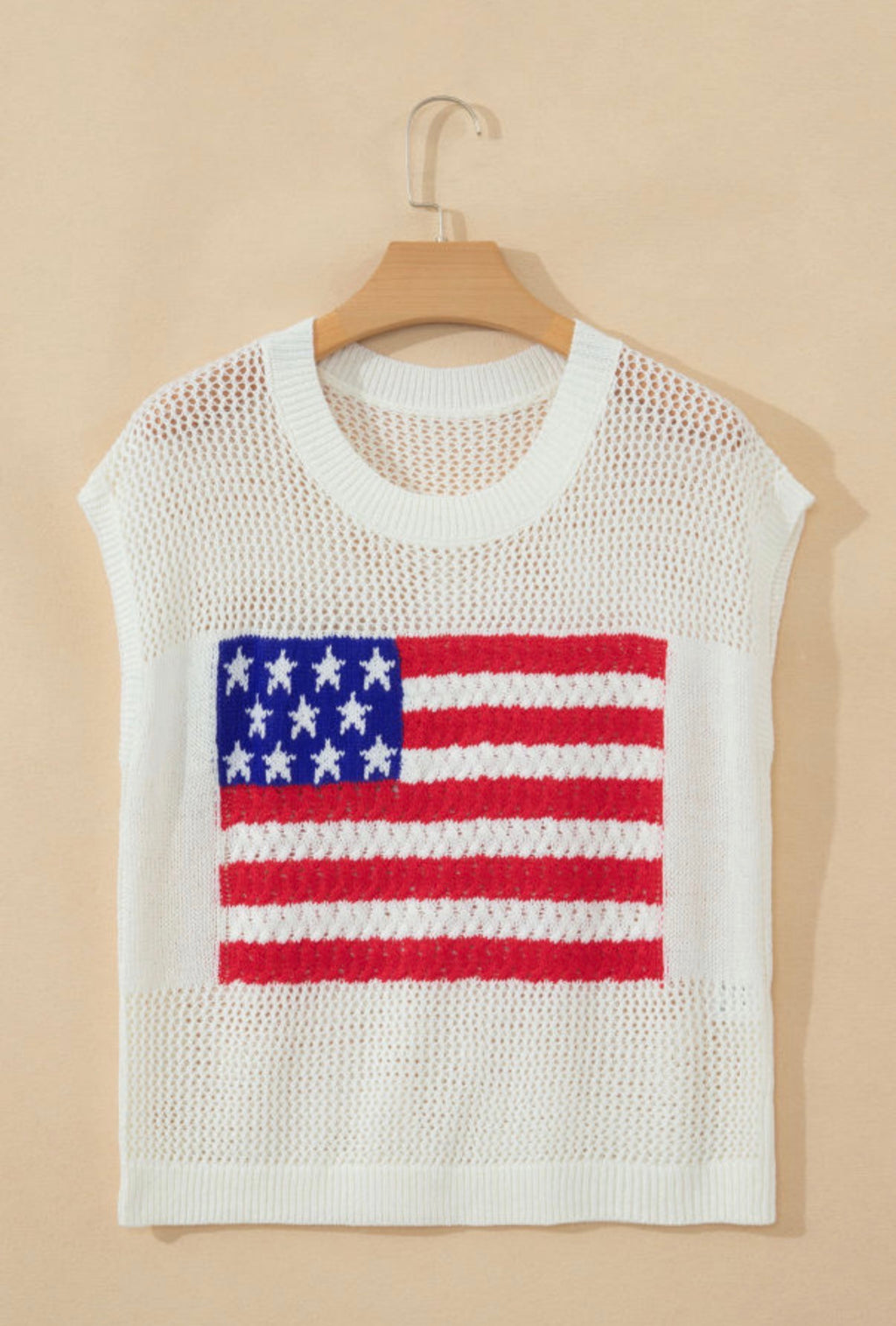 American Flag Sweater