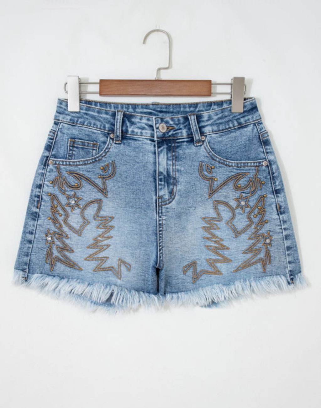 Western Stitch Denim Shorts