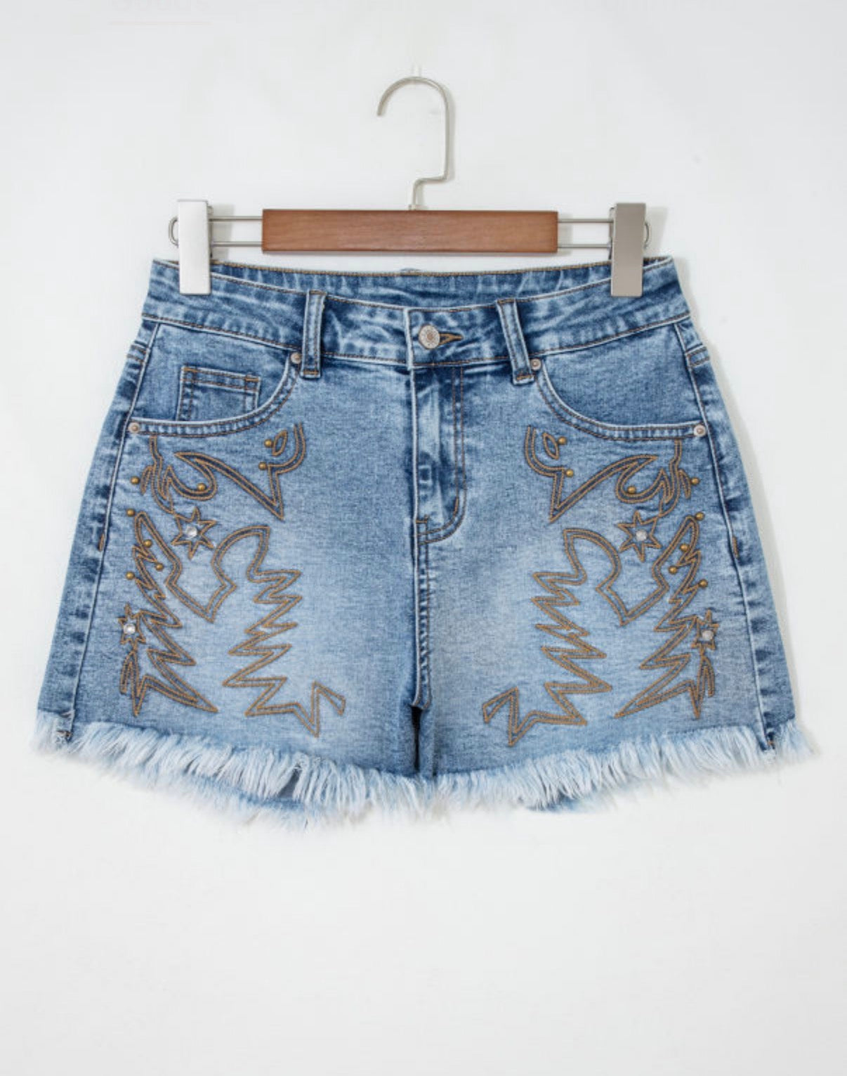 Western Stitch Denim Shorts
