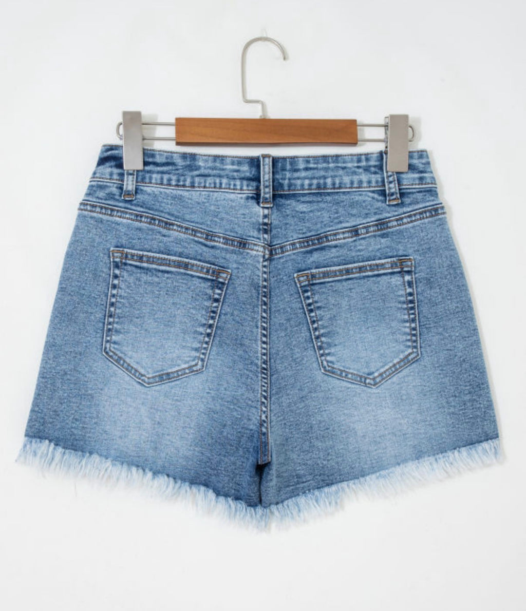 Western Stitch Denim Shorts