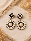 Ivory Prairie Bloom Earrings