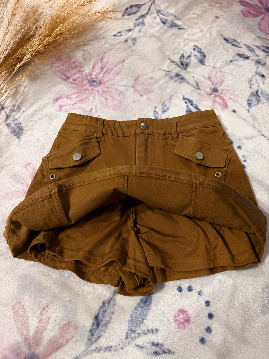 🤎 Saddle Ridge Faux Leather Skort 🤎