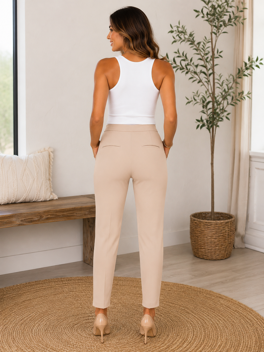 Essential Tailored Ankle Pants