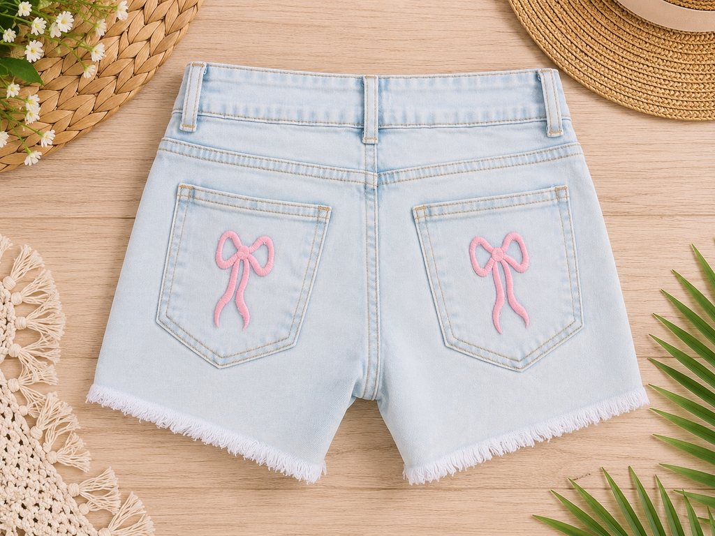 Bow Mini Shorts
