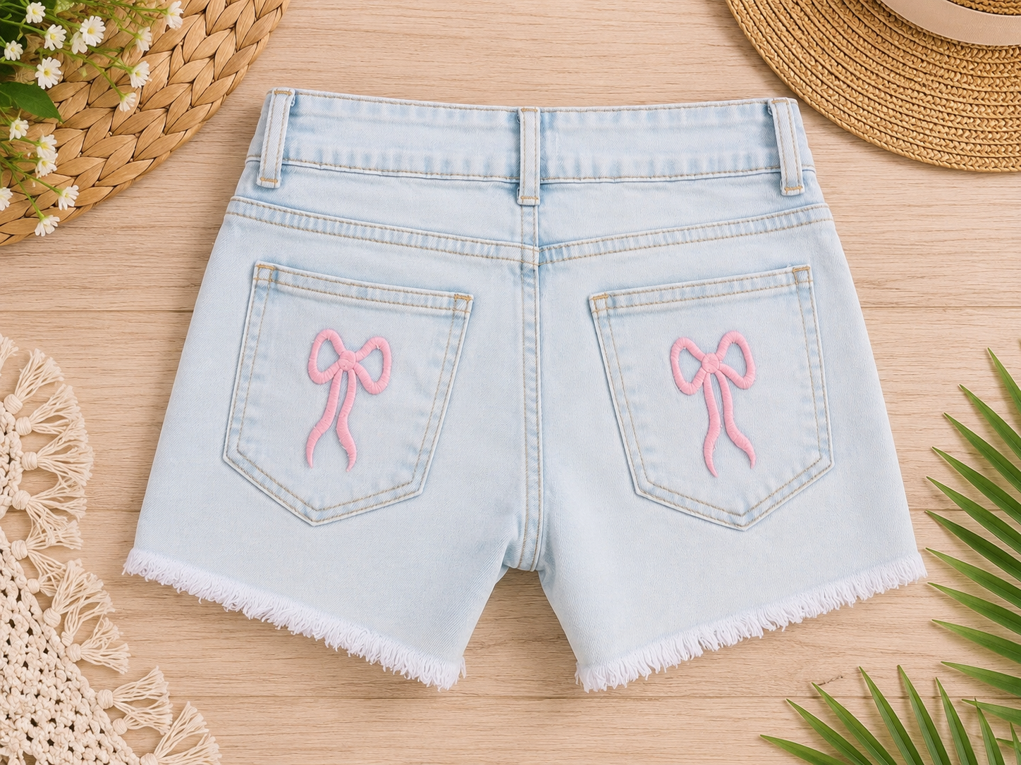 Bow Mini Shorts